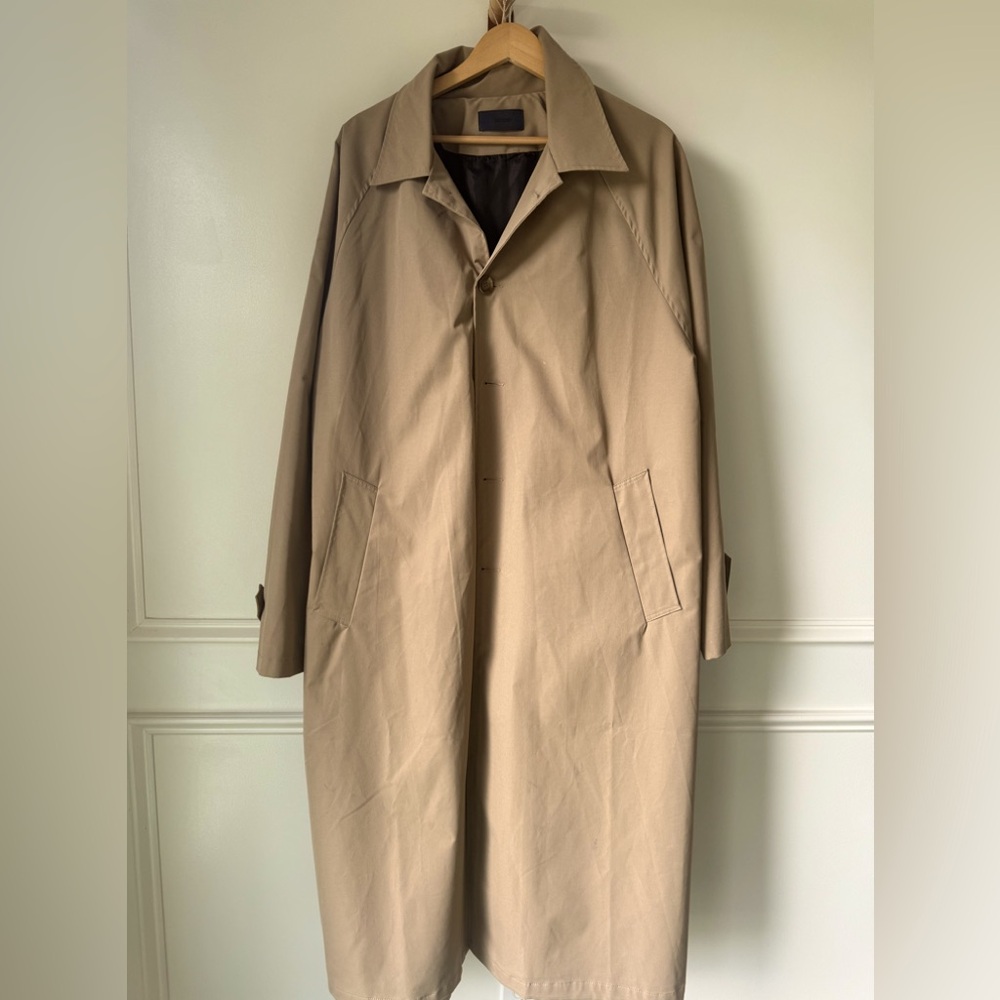 FRANKIE SHOP oversized -one size- khaki trench 
Pristine condition.